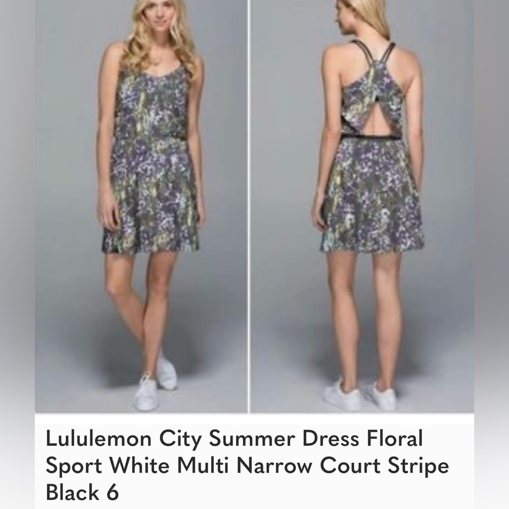 Lululemon size 6 City Summer Dress in excellent condition